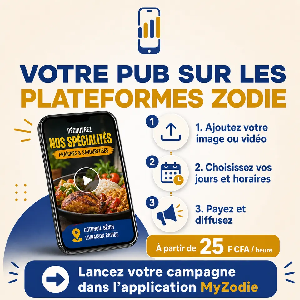 Présentation du service de publicité MyZodie
